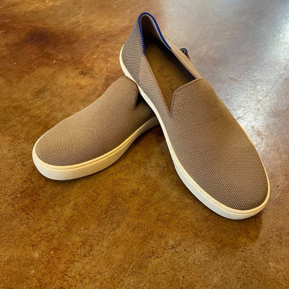 Rothys The Original Slip on Sneaker Sz. 7 Latte